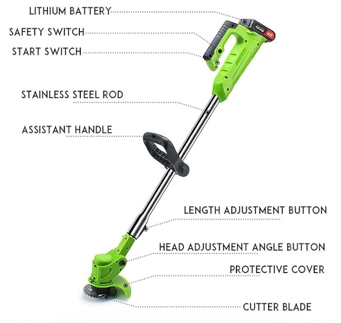 Miniatura 2 de Guadaña Portatil 24W